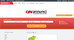 Desktop Screenshot of annunci.quotidiano.net